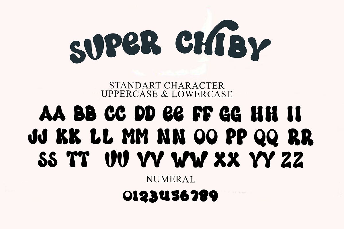 Super Chiby, a Script Font by FreshTypeINK (Photo 2 of 8)