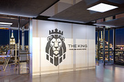 Geometric Lion Logo Design Template, a Branding & Logo Template by YUDesignStore (Thumbnail 2 of 7)