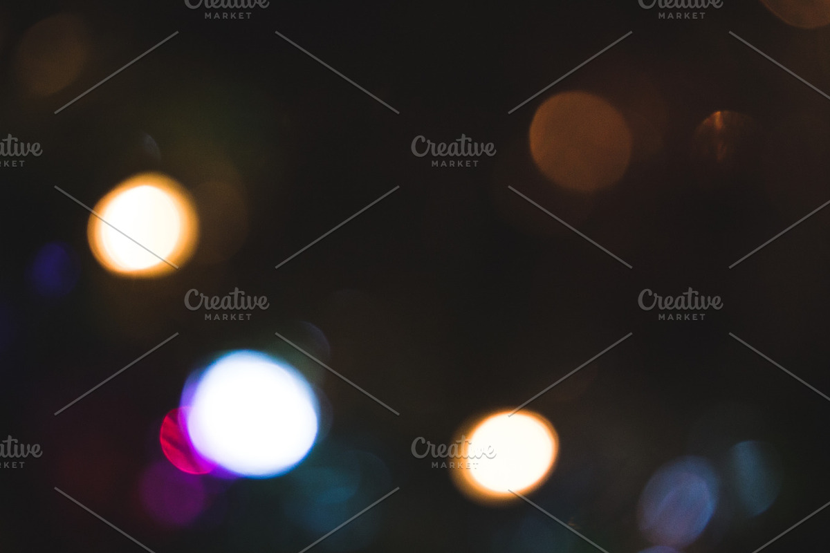 7 Bokeh Backgrounds, a Texture Graphic by Tortoiseshell Black Shop (Photo 5 of 7)