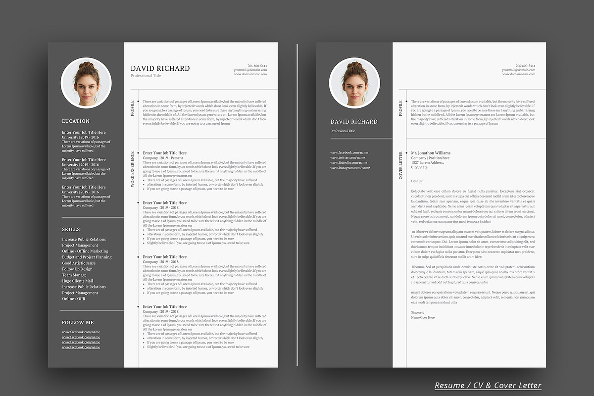 Resume, a Resume Template by paulresume (Photo 2 of 3)