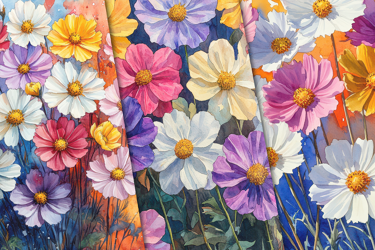 Summer Flowers, a Background Graphic by Curve Design (Photo 5 of 7)