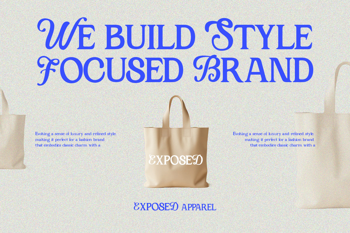 Lumidal - Modern Luxury Serif Font, a Serif Font by Qweera Studio (Photo 4 of 12)