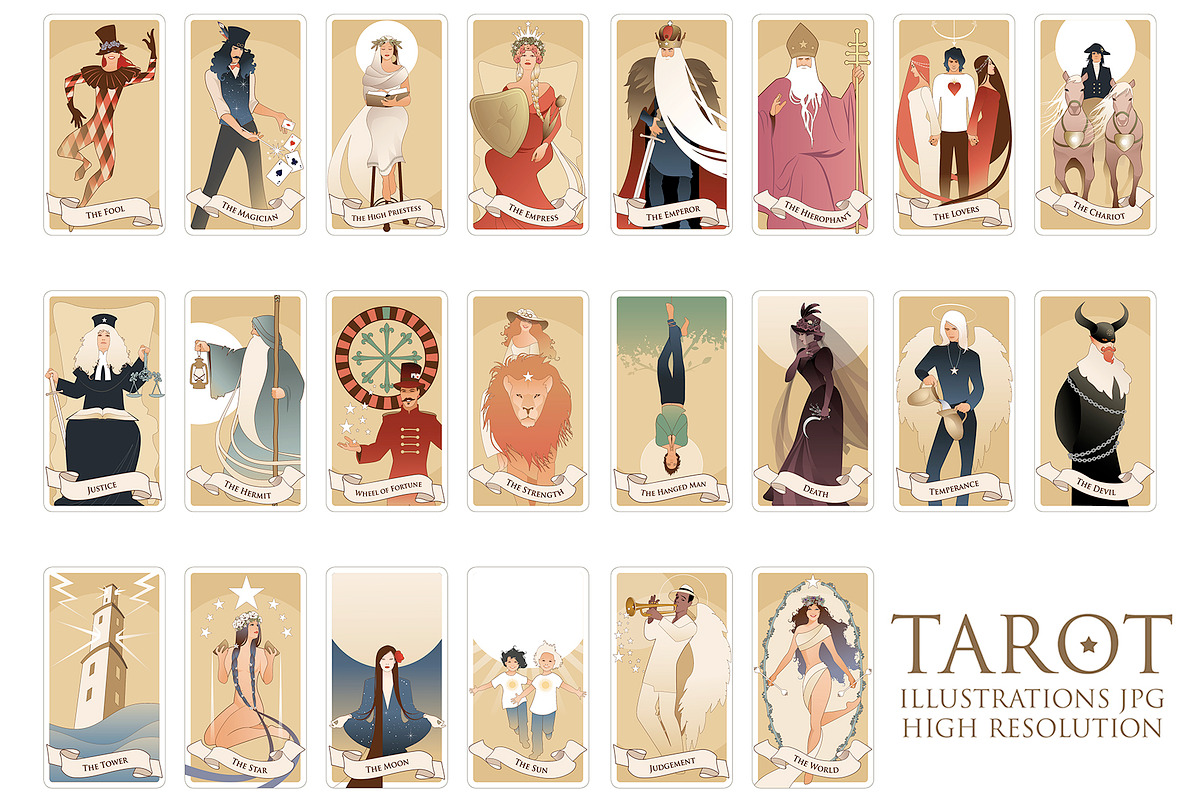 Complete Tarot. 78 Cards, an Illustration by La Inspiratriz (Photo 11 of 11)