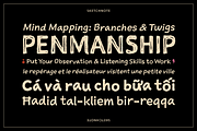 Sketchnote, a Handwritten Font by Delve Fonts (Thumbnail 2 of 7)