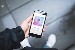 Music Player Instagram Story