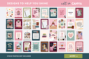Bookstagram Templates for Instagram, a Social Media Template by Design Pixie (Thumbnail 3 of 9)