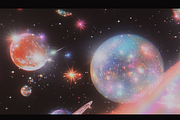 SALE! 650+ Cinematic Space Scenes, a Background Graphic by Lilithcollageart (Thumbnail 7 of 28)