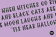 DEFINITELY HAUNTED Halloween Font, a Serif Font by Blush Font Co. (Thumbnail 3 of 6)