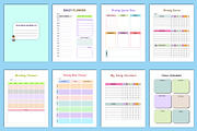 Editable Kids Activities Planner, a Stationery Template by Designmela01 (Thumbnail 3 of 4)