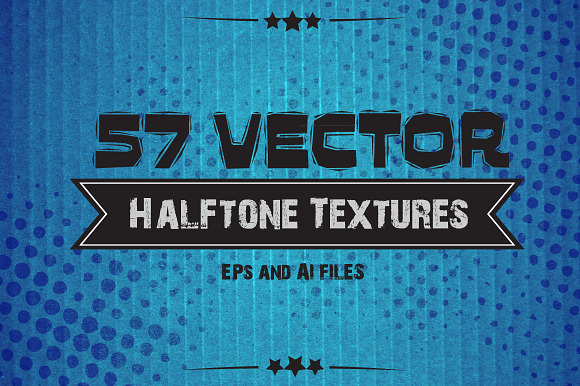 57 Vector Halftone Textures preview 6