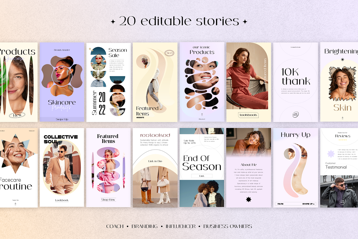 Gemini Instagram Templates, a Social Media Template by UI2D (Photo 9 of 10)