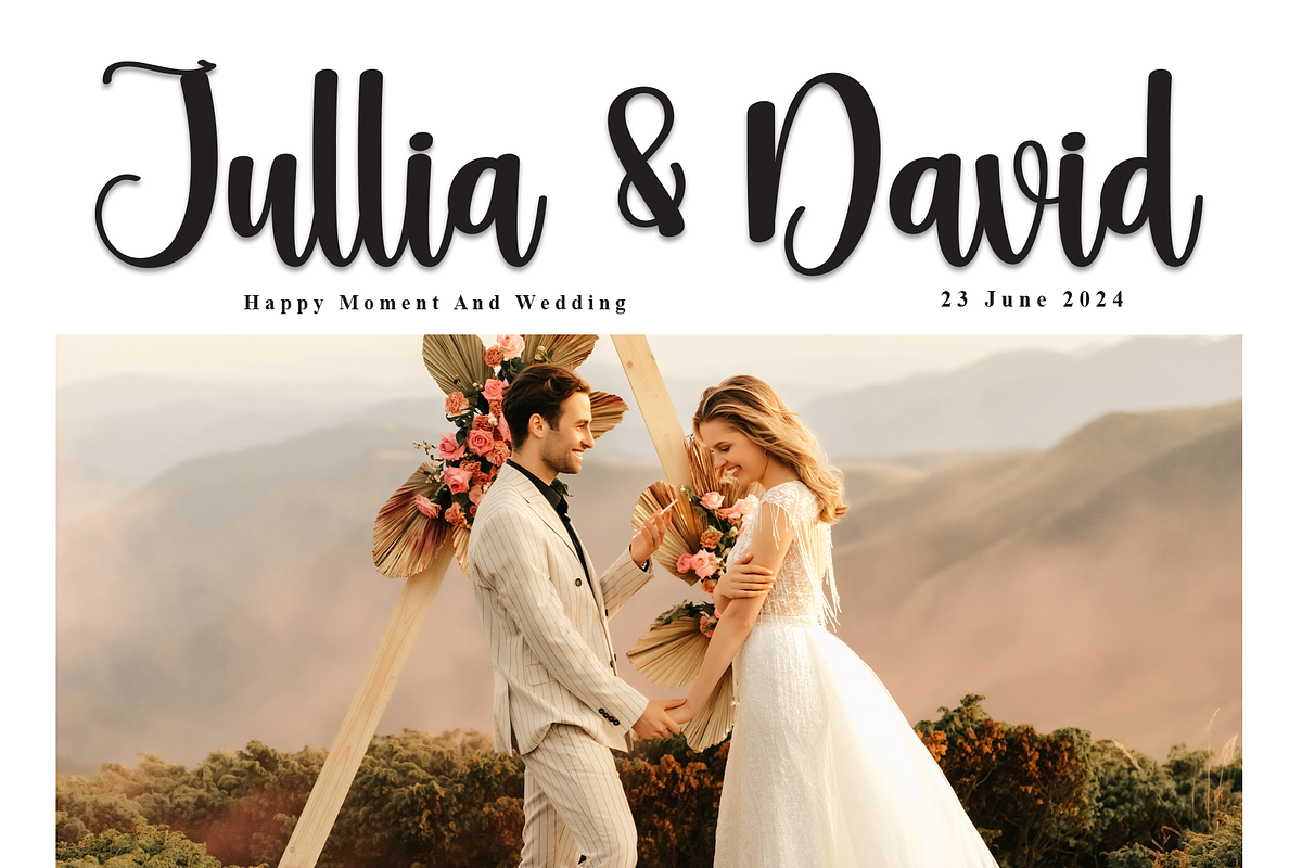 Beautiful | Script Font, a Handwritten Font by Scratchones (Photo 2 of 9)
