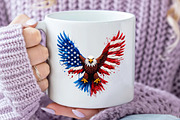 Patriotic American Eagle 4th of July, an Illustration by Designworld (Thumbnail 5 of 5)
