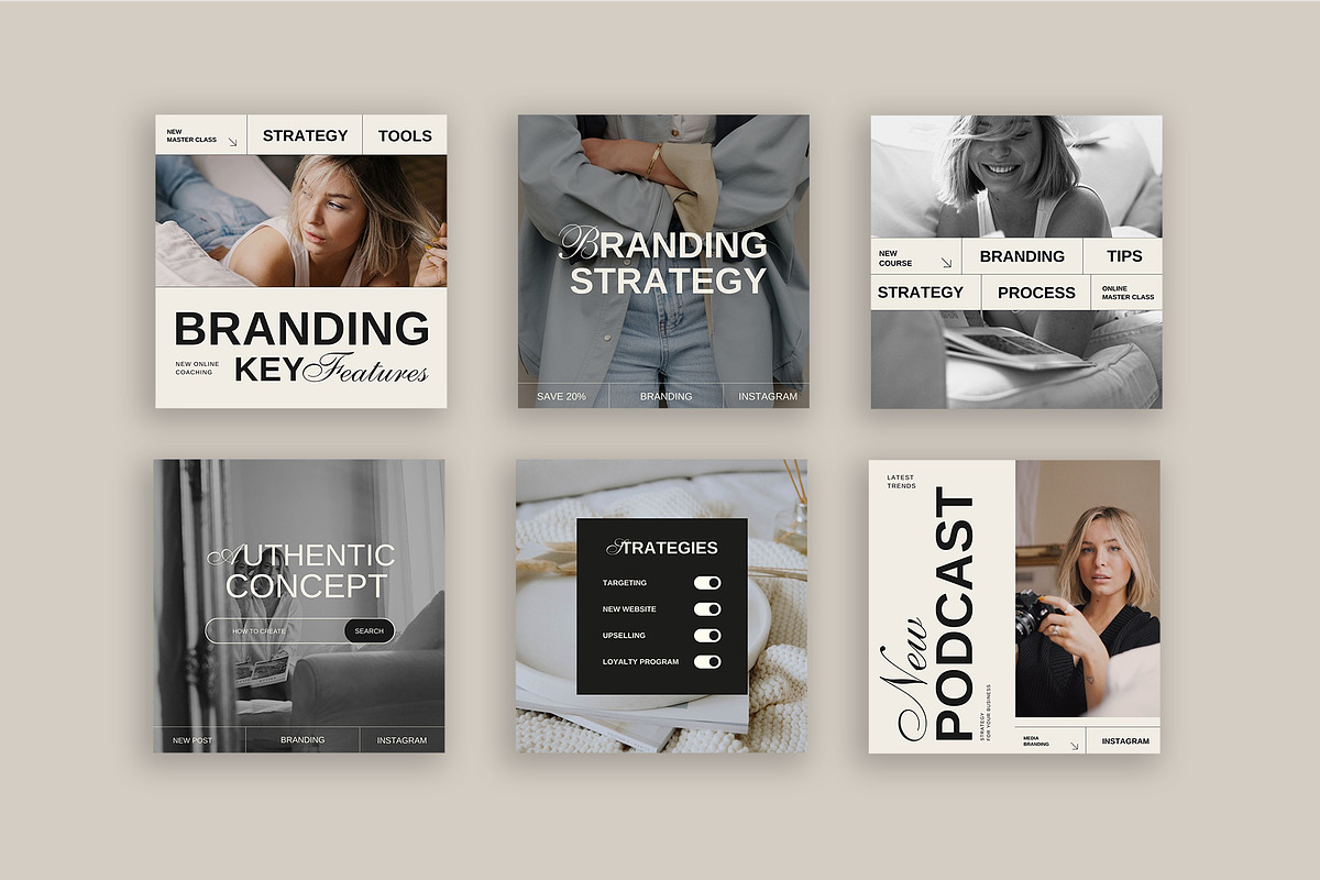 Big Coach Bundle | Canva, a Social Media Template by Instprofi | Studio Estimo (Photo 33 of 48)