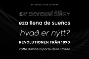 Meticula - Sans-serif Typeface, a Sans Serif Font by KushJain (Thumbnail 3 of 6)
