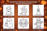 Autumn Halloween Christmas Coloring, a Seasonal Illustration by Design Station (Thumbnail 3 of 4)