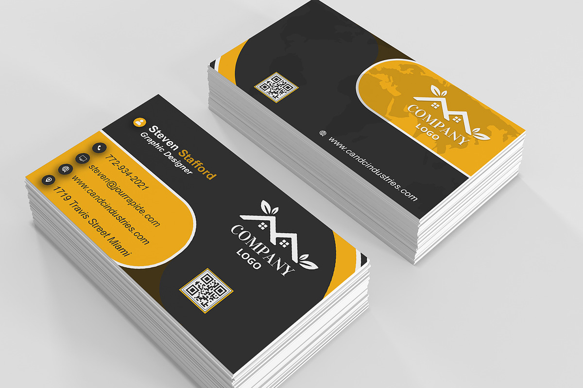 Grid Layout Card PSD preview 5