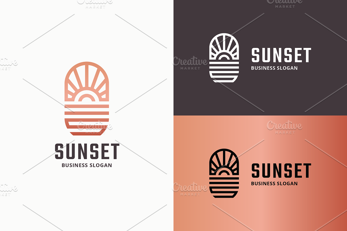 Sunset Travel & Hospitality Logo, a Branding & Logo Template by Design_Planet (Photo 1 of 4)