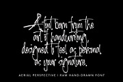 Aerial Perspective, a Handwritten Font by Cititype (Thumbnail 12 of 16)