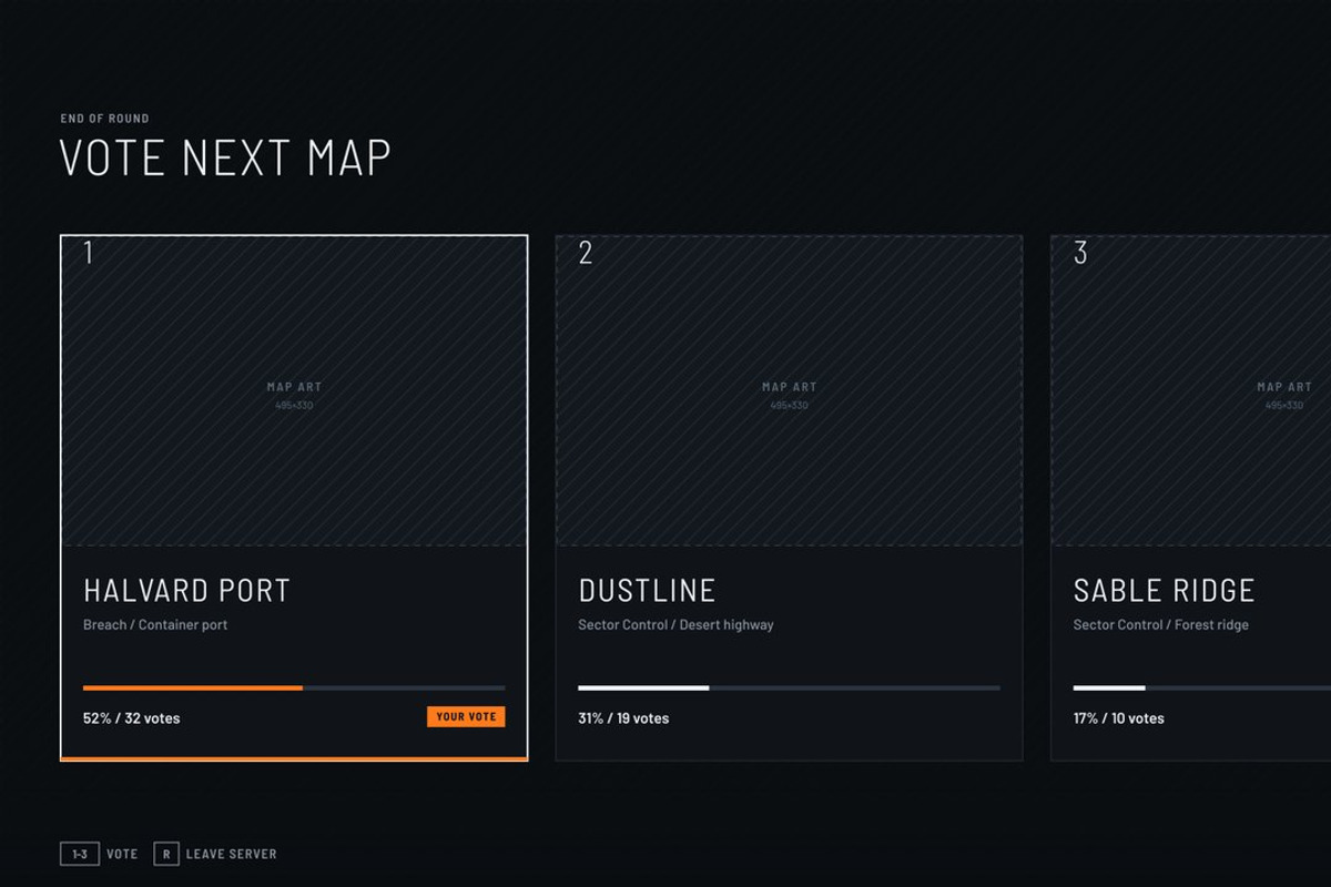 Military FPS Game 100 Screens, an UI Kit Template by pawellpi (Photo 64 of 116)