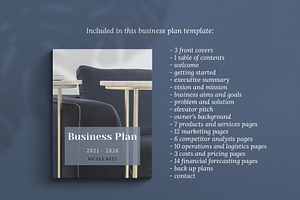 Canva Template Business Plan