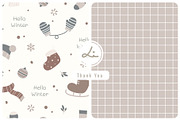 cozy winter christmas pattern, a Pattern Graphic by lindoet23 (Thumbnail 1 of 3)
