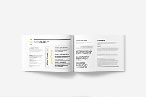 Brand Manual 28 Pages A4 / US Letter