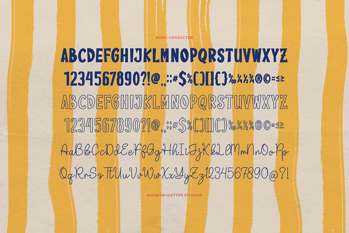 Lalatina Patricia Hand Drawn Script, a Handwritten Font by gracetype_studio (Photo 10 of 12)
