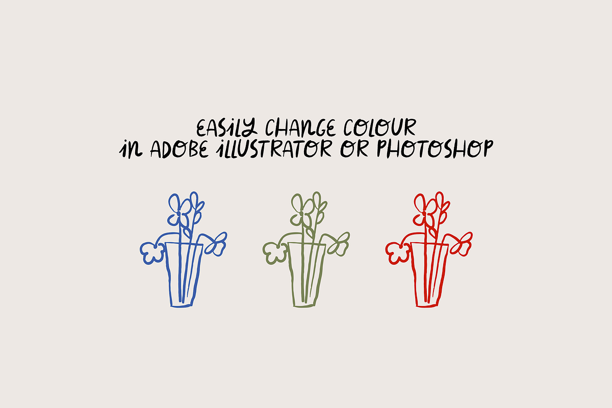 Dinner Party Illustration Pack, a Food Illustration by Em&M Studio (Photo 9 of 9)