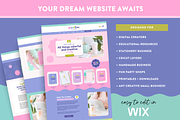 Wix Website Template | Cute Creative, a Wix Template by Design Pixie (Thumbnail 3 of 8)