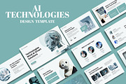 AI Technologies Powerpoint, a Presentation Template by yanindesign (Thumbnail 1 of 5)
