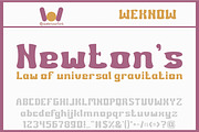 Apple to apple font, a Font by weknow (Thumbnail 5 of 5)