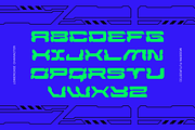 Ireon Cyberpunk - Modern Logo Font, a Sans Serif Font by Nirmana Visual (Thumbnail 3 of 9)