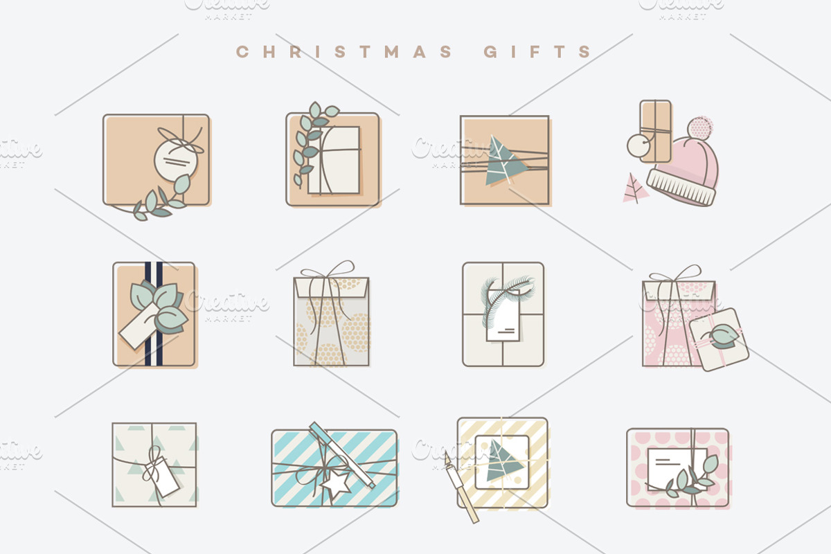 Gifting Icon Pack, an Outline Icon by Polar Vectors (Photo 4 of 12)