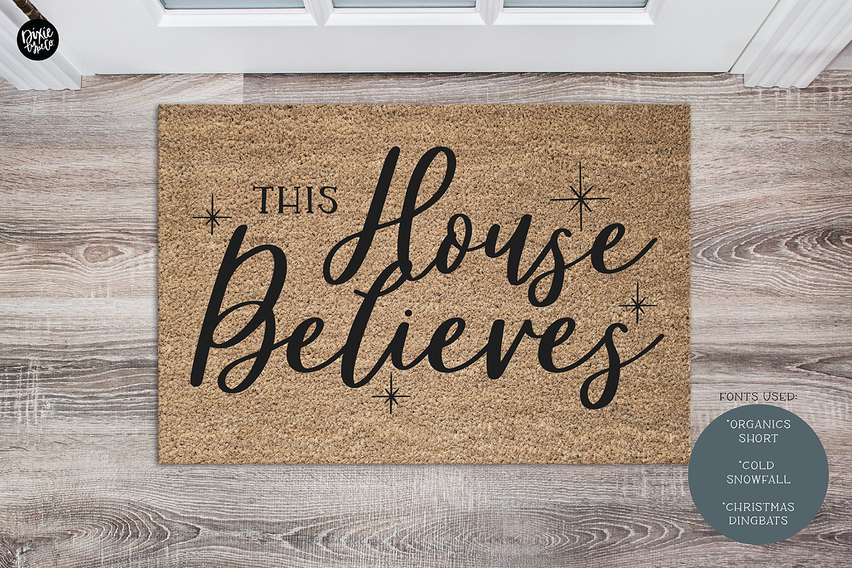 FARMHOUSE CHRISTMAS FONT BUNDLE, a Script Font by Blush Font Co. (Photo 9 of 26)