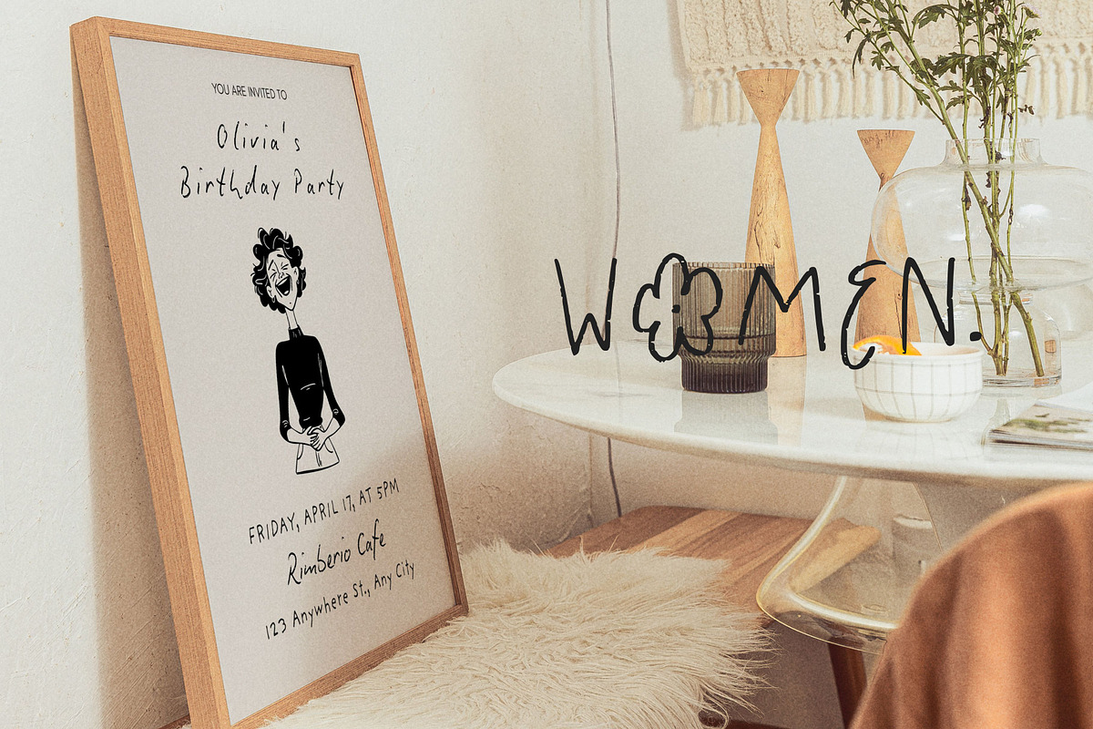 Midlife Women: Hand-Drawn Line Art, a Person Illustration by Veyla (Photo 10 of 11)