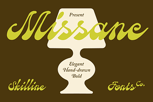 SFC Missane - Elegant Bold Script, a Script Font by Skilline Supply Co.