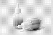 Cosmetic Glass Dropper Bottle Mockup, a Packaging Mockup by Akebareee (Thumbnail 3 of 3)