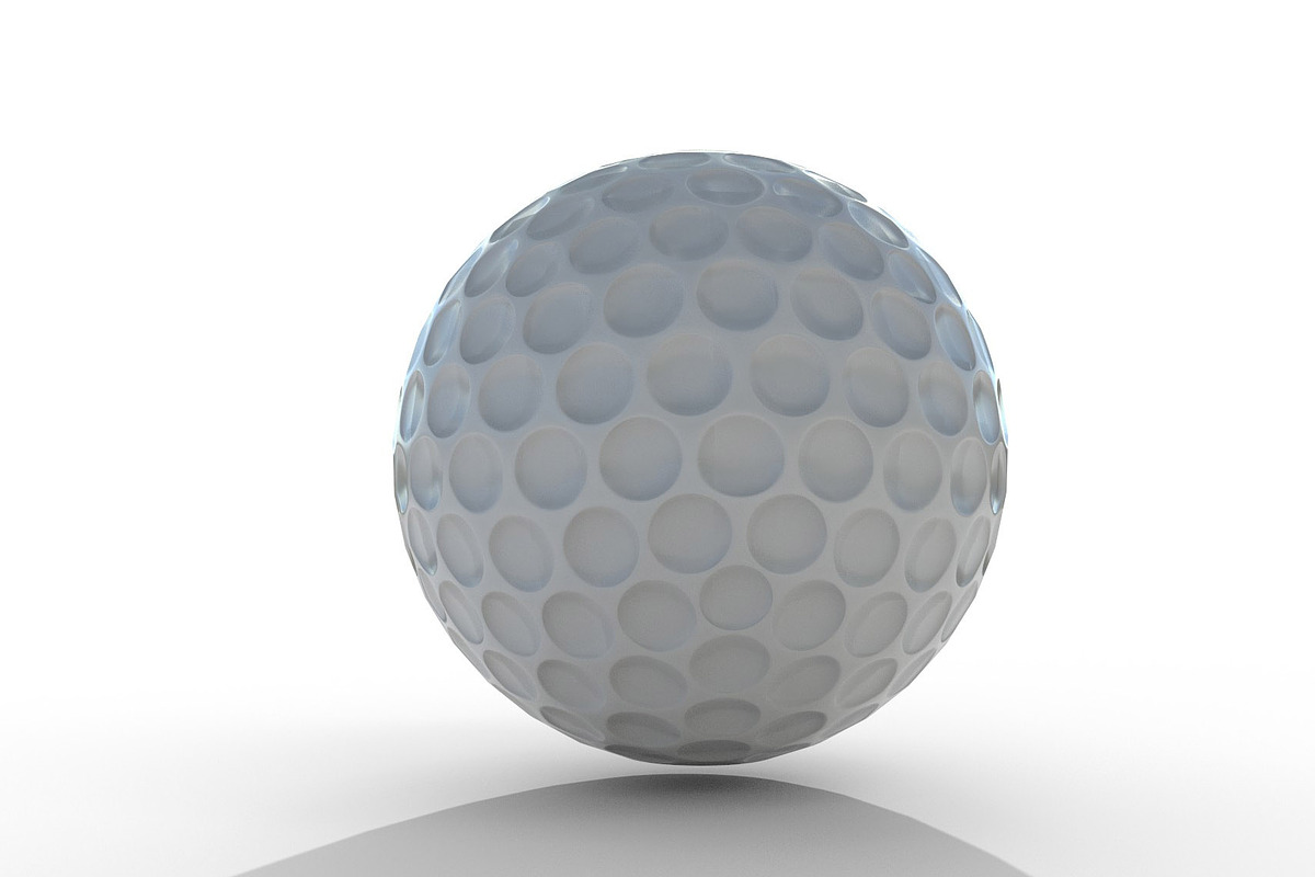 Golf Ball Low Poly, a Plants & Tree 3D Model by Daniel Mikulik (Photo 7 of 18)