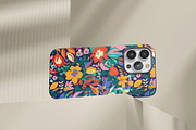 Colorful Painted Flower Patterns, a Pattern Graphic by RC graphics (Thumbnail 4 of 10)