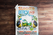 Wooden Poster Mockup, a Print Template by CREATIVE DUDE (Thumbnail 8 of 9)