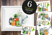 Watercolor gardening, an Illustration by Tatiana Davidova (Thumbnail 3 of 3)