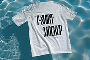 T-Shirt Mockup Pool, an Apparel Mockup by TheMockeryShop (Thumbnail 2 of 2)
