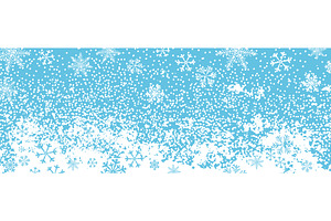 Abstract Splashes Of Water On White, an Illustration by Nenahliadava Design