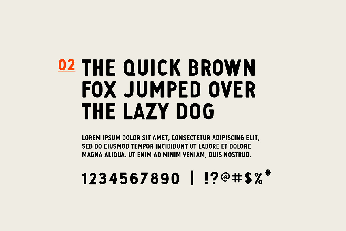 Rosemary - Vintage San Serif, a Sans Serif Font by Rough Patch Studio (Photo 4 of 7)