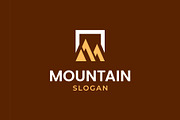 Mountain Geometric Logo, a Branding & Logo Template by ika trisiana (Thumbnail 1 of 2)
