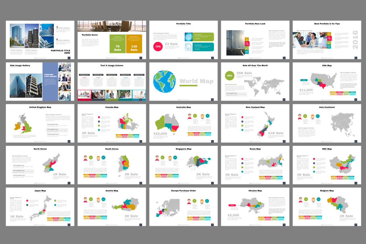 Proposal Presentation Template, a Presentation Template by GreenDesign (Photo 2 of 6)