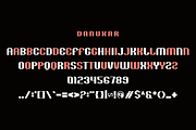 Danuxar - Sport Font, a Sans Serif Font by Iqsiart Studio (Thumbnail 5 of 6)