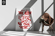 Never stop the ride, T-shirt, a Sport Illustration by shaondesigns (Thumbnail 5 of 7)