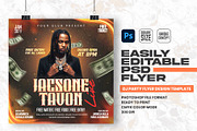 DJ Party Flyer Design Template, a Flyer Template by Shajib Shikder (Thumbnail 1 of 2)